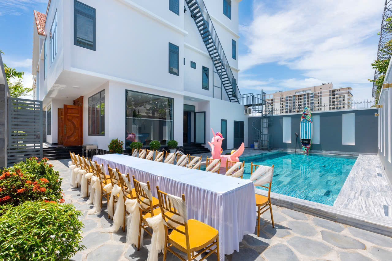 villa Long Cung Vũng Tàu gần biển